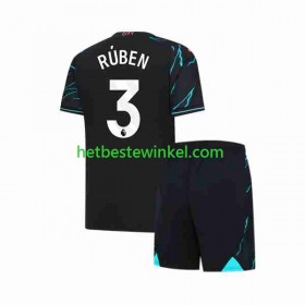 Manchester City Ruben 3 Voetbalshirts Kind Third 2023-24